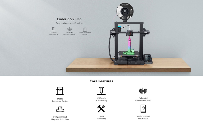 A Creality 3D nyomtatók új generációja érhető el kuponnal 8