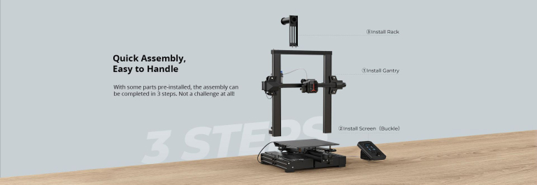 A Creality 3D nyomtatók új generációja érhető el kuponnal 5