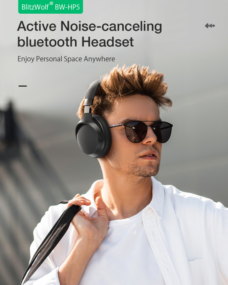 Újra akciós a BlitzWolf ANC-s Bluetooth fejhallgatója 8