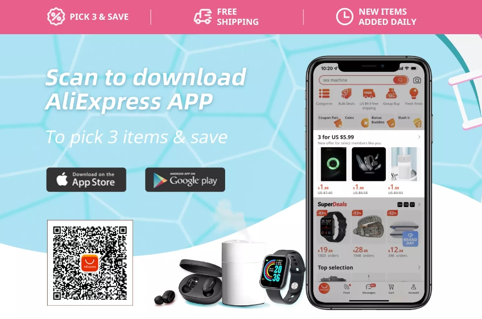 Új körrel bővült az Aliexpress „3 termék olcsón” promója 1
