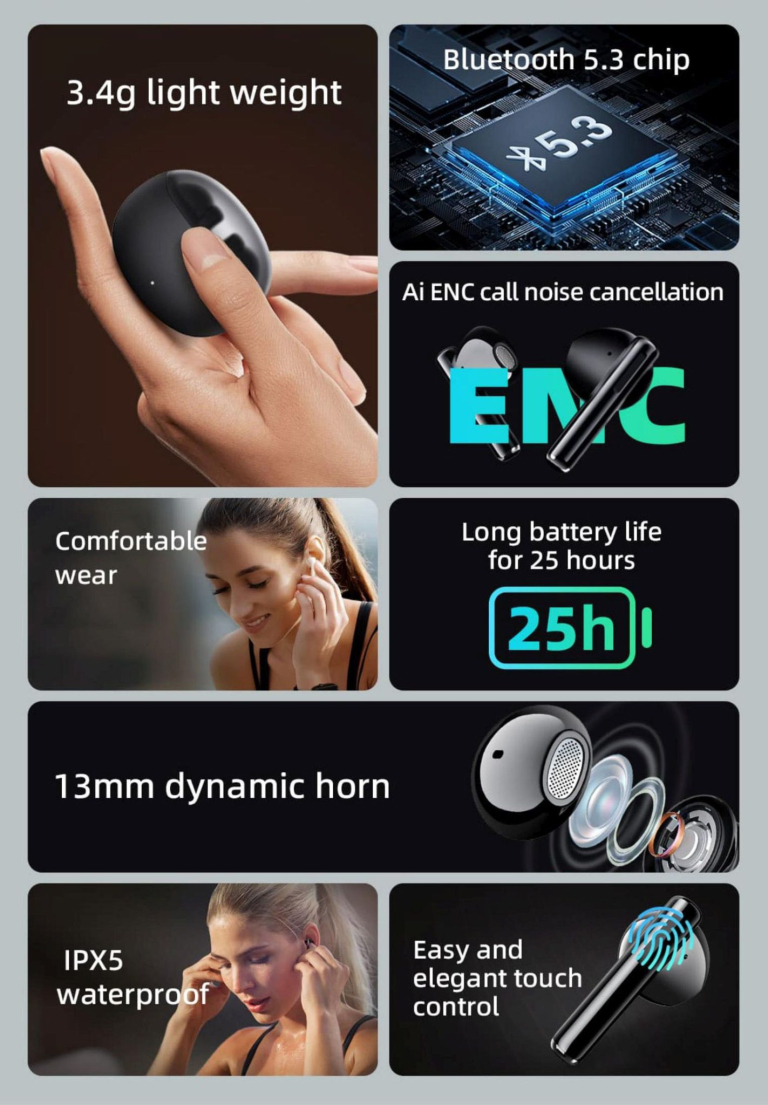 Bemutatták az olcsó Mibro Earbuds 2 TWS fülhallgatót 3