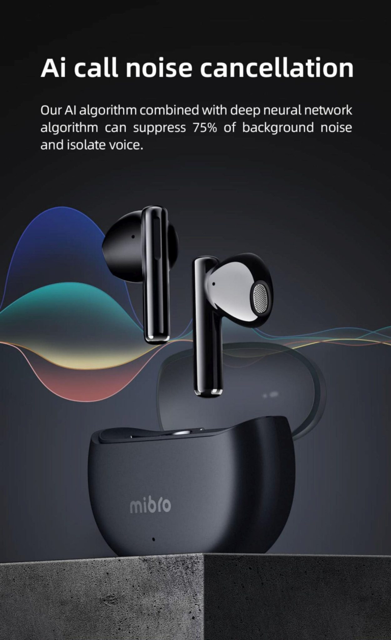 Bemutatták az olcsó Mibro Earbuds 2 TWS fülhallgatót 7