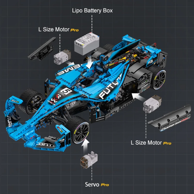 A Cada LEGO-szerű távirányítós autója a gyerekek álma 9