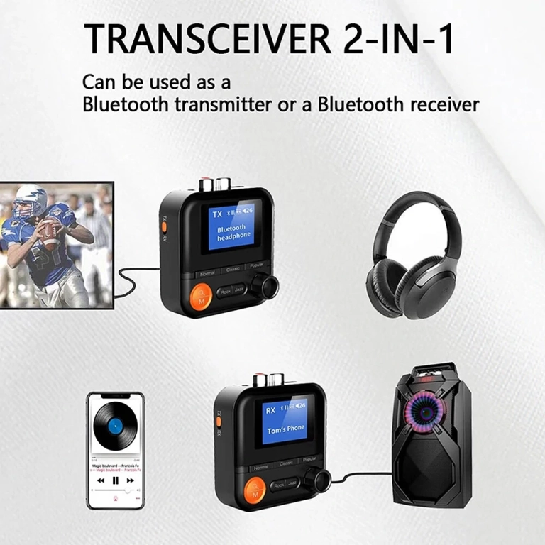 Ez a Bluetooth audió transzmitter elég sokat tud 8