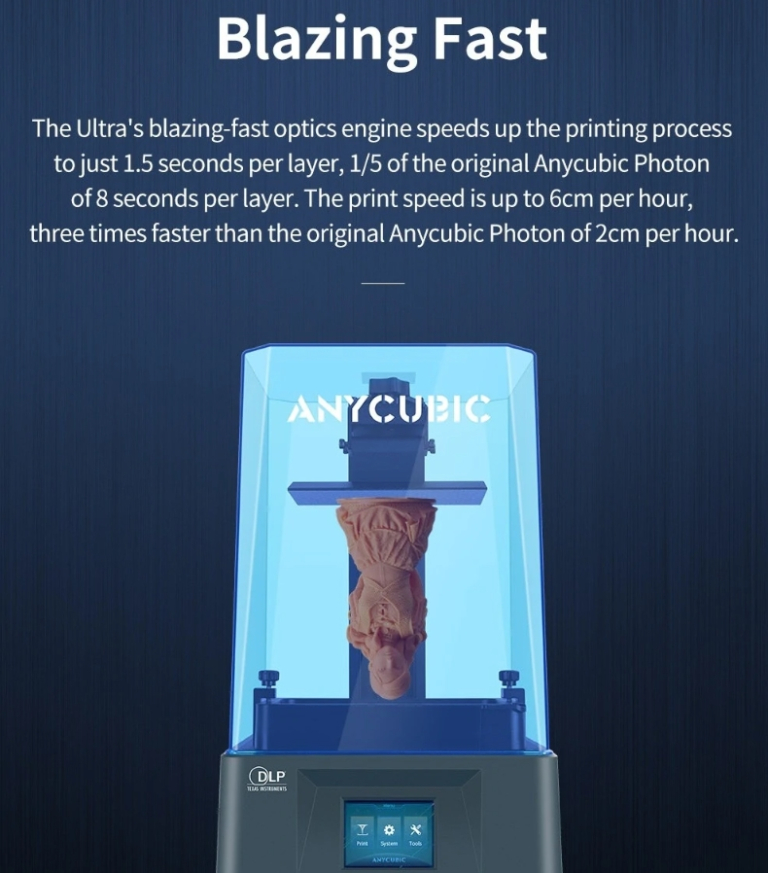 Most ajándék műgyanta jár az Anycubic DLP 3D nyomtatójához 4
