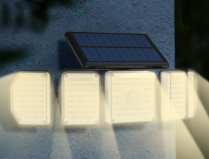 214 LED-del és napelemmel jelent meg két Somoreal lámpa