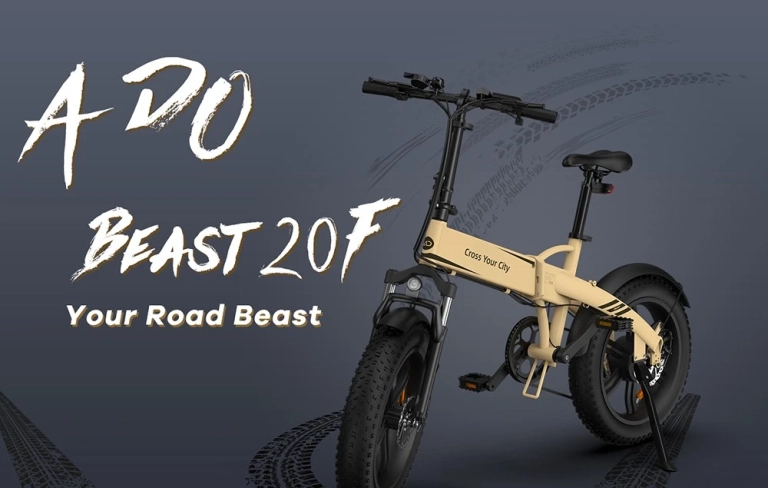 Beast kiadást kapott az ADO A20F elektromos bicikli 2