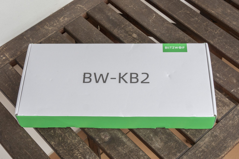 BlitzWolf BW-KB2 mechanikus billentyűzet teszt 7
