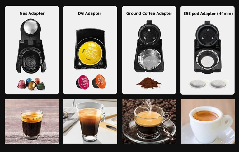 Kevés ilyen sokoldalú kávéfőző létezik, mint a HiBREW H1A 5