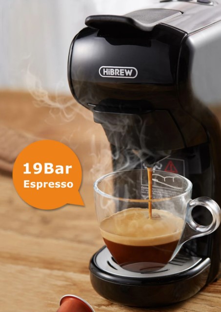Kevés ilyen sokoldalú kávéfőző létezik, mint a HiBREW H1A 3