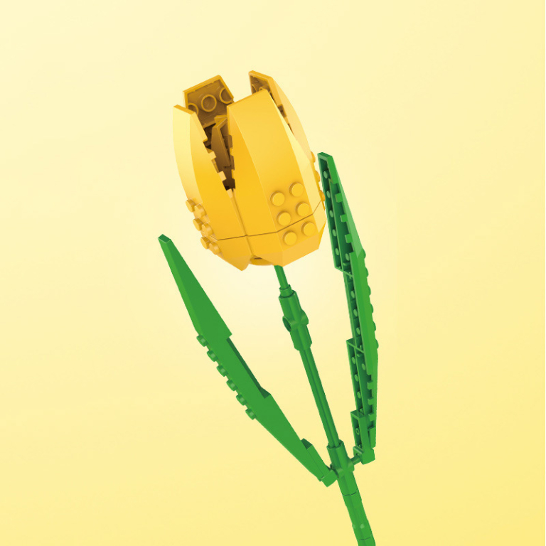 LEGO virág, amivel szálanként válogathatjuk a csokrot 7