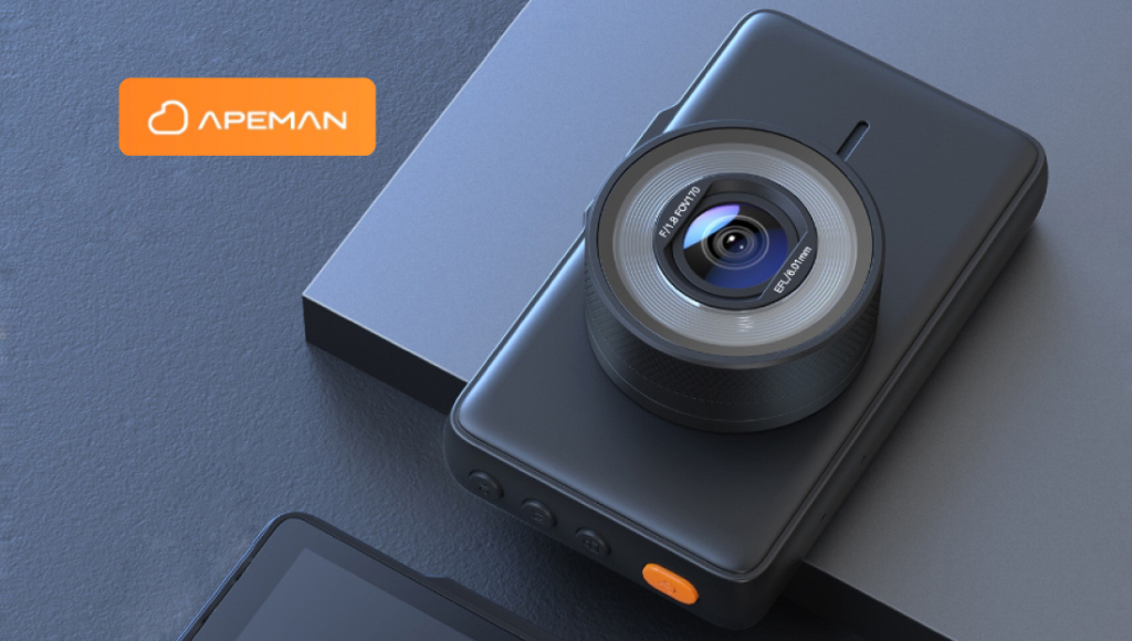 6600 forintért bezsákolható az Apeman autós kamera 1