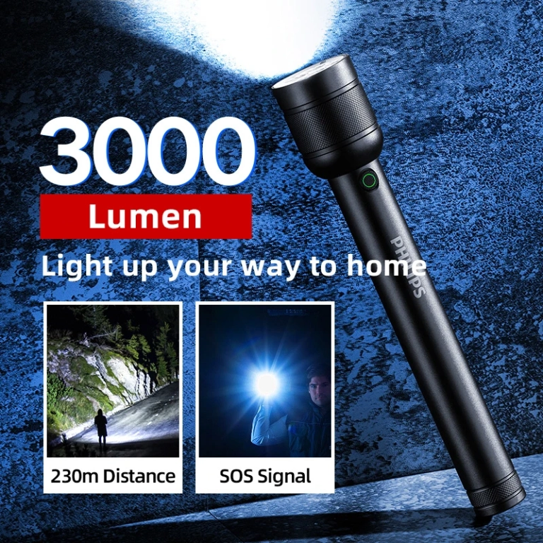 A 3000 lumenes Philips zseblámpa is olcsó 7