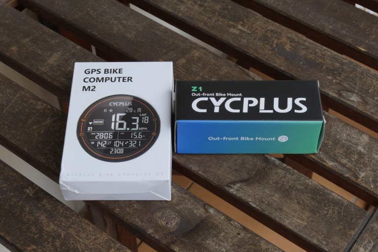 Cycplus M2 kerékpár komputer teszt 5