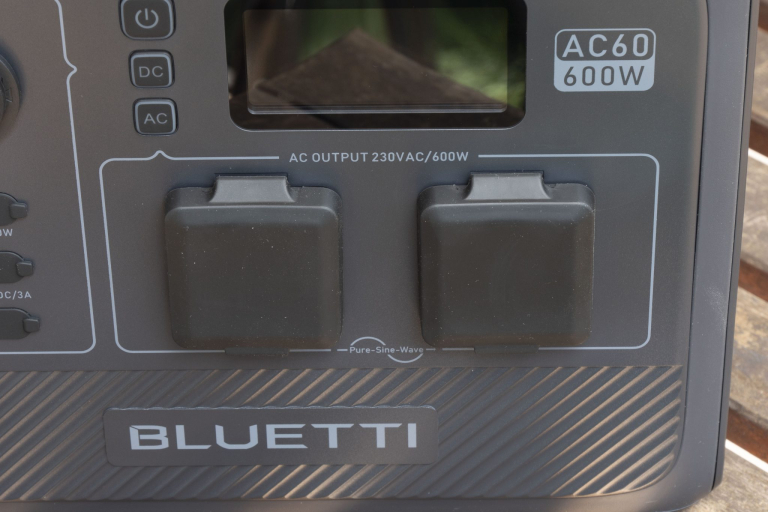 Bluetti AC60 és B80 power station szett tesztje 6