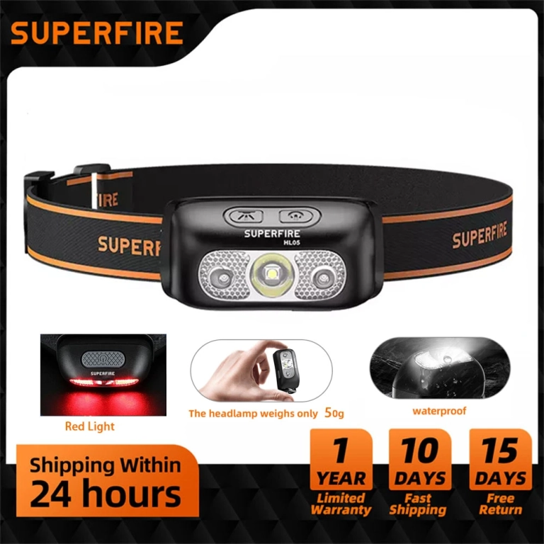 Superfire akkus fejlámpa már 2500 forintért is kapható 2