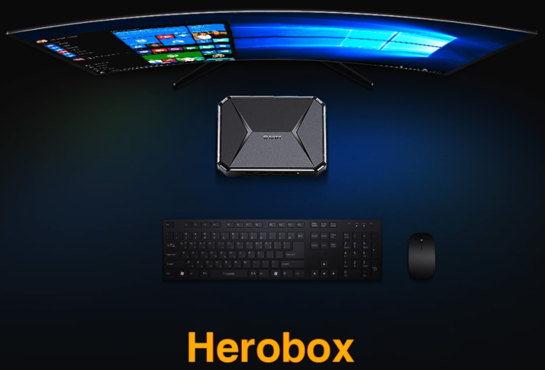 Chuwi Herobox mini PC egy ötvenesért 2