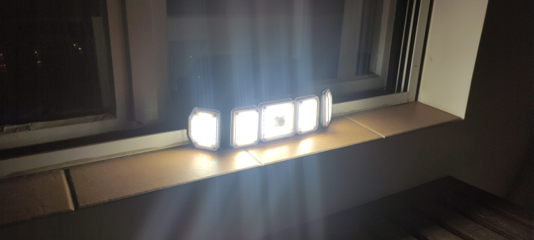 Somoreal SM-OLT2 napelemes kültéri lámpa teszt 12