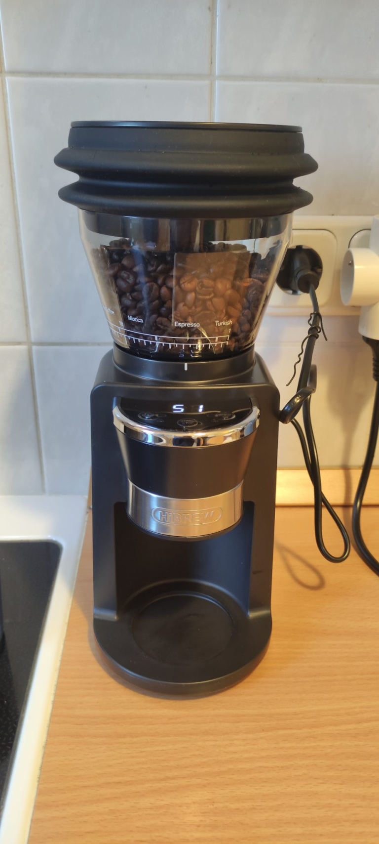 Hibrew G3 kónikus kávéőrlő teszt 17