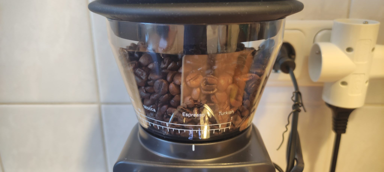 Hibrew G3 kónikus kávéőrlő teszt 19