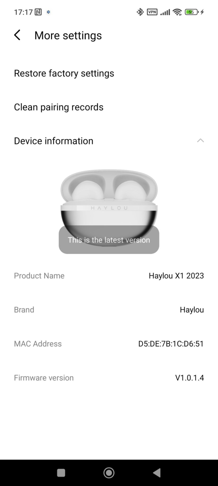 Haylou X1 2023 TWS semi-in-ear fülhallgató teszt 20