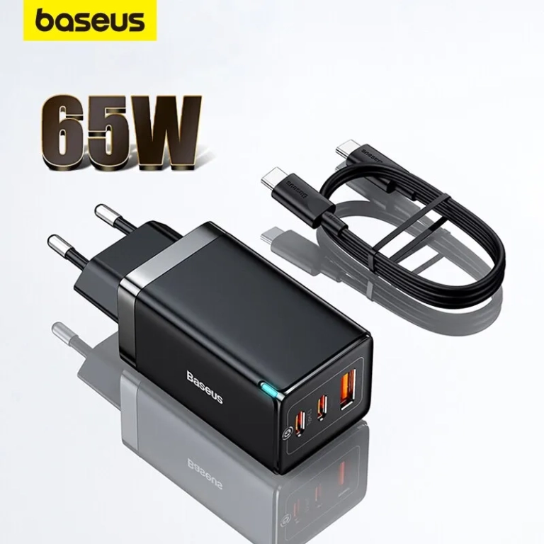 7000 Ft-ért a Baseus 65 wattos GaN töltője is rendelhető 2