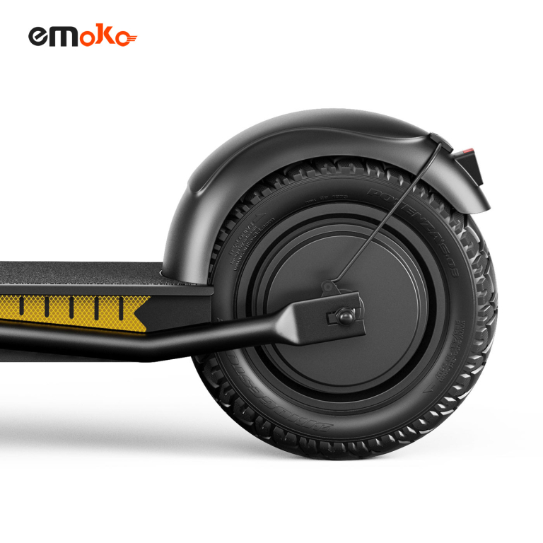 A nagykerekű Emoko A19 e-roller már kipróbált konstrukció 7
