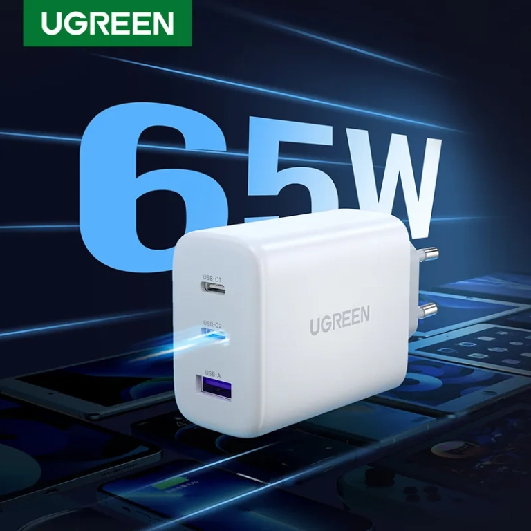 Az Ugreen 65 wattos töltője is remek áron rendelhető 2