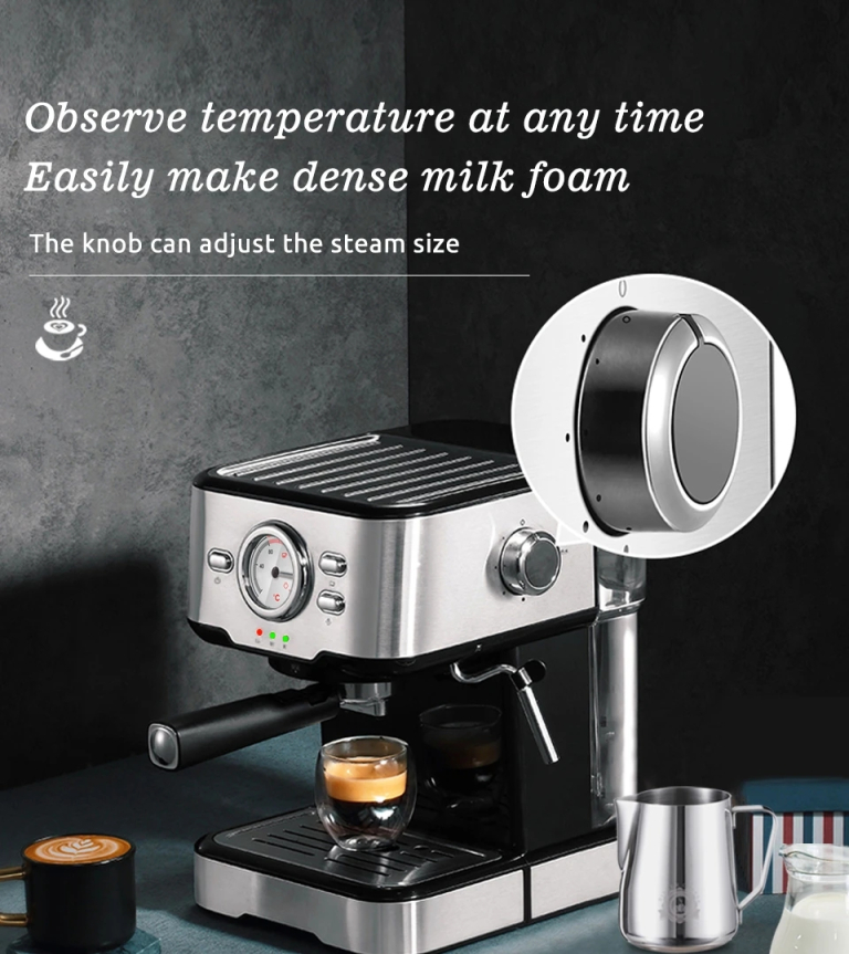 Hibrew H5 hőmérséklet-kijelzős kávéfőző olcsón 2