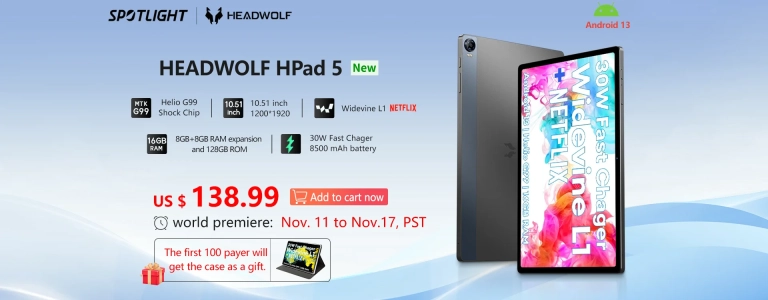 Headwolf HPad 5 az érdekes tablet 9
