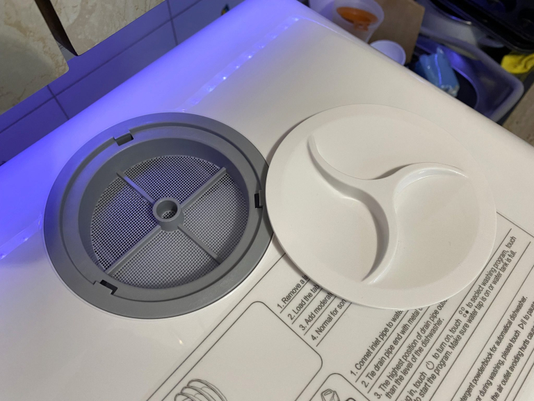 BlitzHome BH-CDW1 hordozható mosogatógép teszt 11