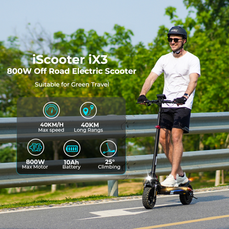 Egy igazi sleeper az iScooter IX3 2