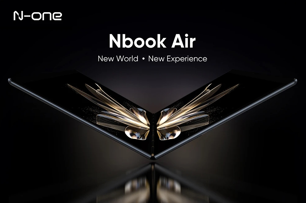Dupla kijelzős notebook lett az N-One Nbook Air 1