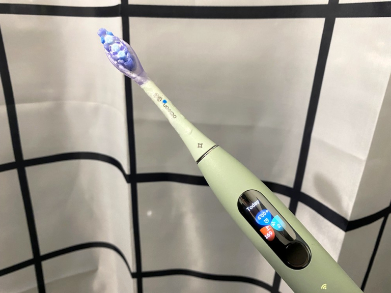Oclean X Ultra S szónikus fogkefe teszt 36