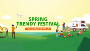 Ha tavasz, akkor Banggood Trendy Festival
