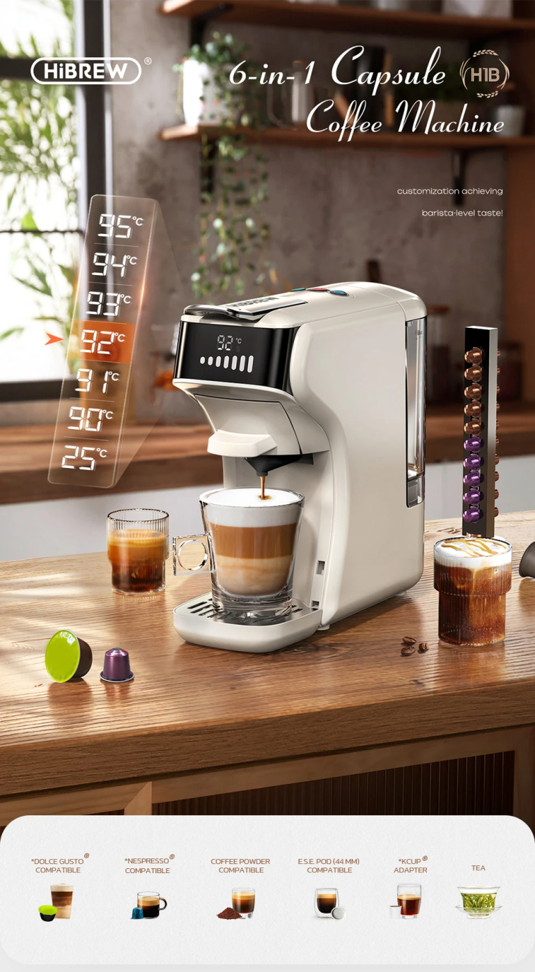 Itt az új HiBrew kávéfőző, ami egy 6 az 1-ben gép lett 2