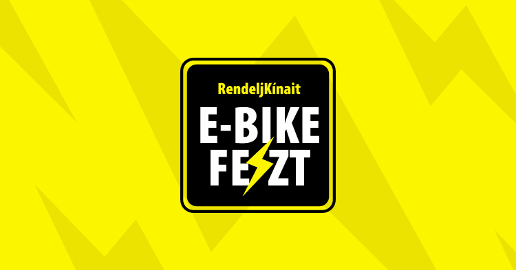 Érkezik a RendeljKínait E-bike Feszt