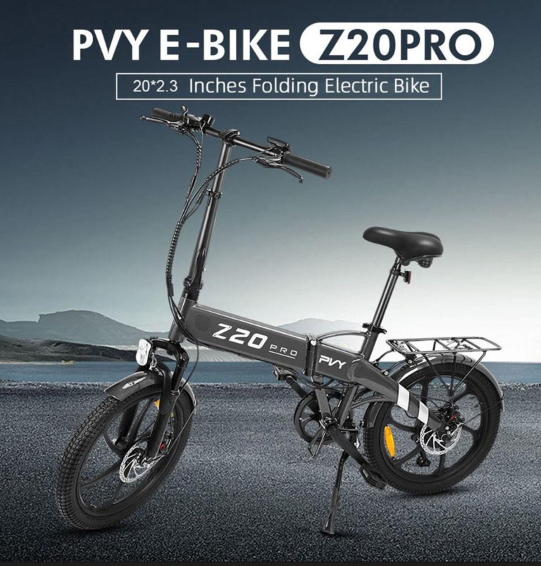 A PVY Z20 Pro egy modern camping bicikli 4