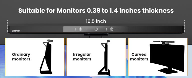 Távirányítós monitorlámpa a BlitzMax új terméke 7