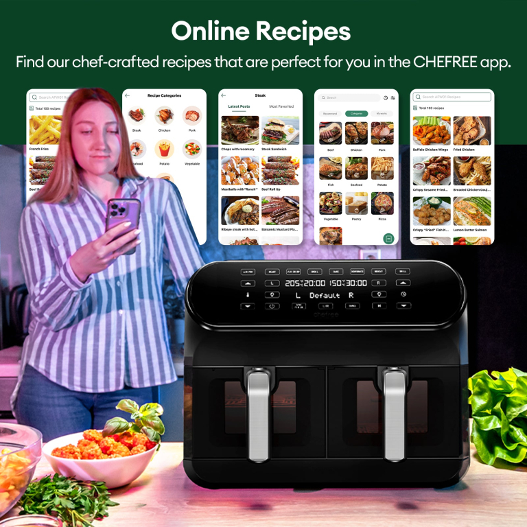 Chefree AFW20 air fryer teszt 32