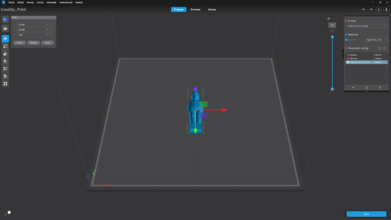 Creality Ender 3 V3 3D nyomtató teszt 53