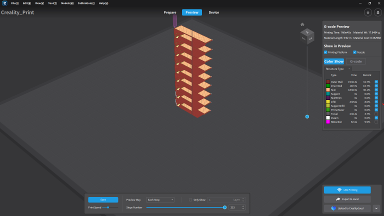 Creality K1 Max 3D nyomtató teszt 44