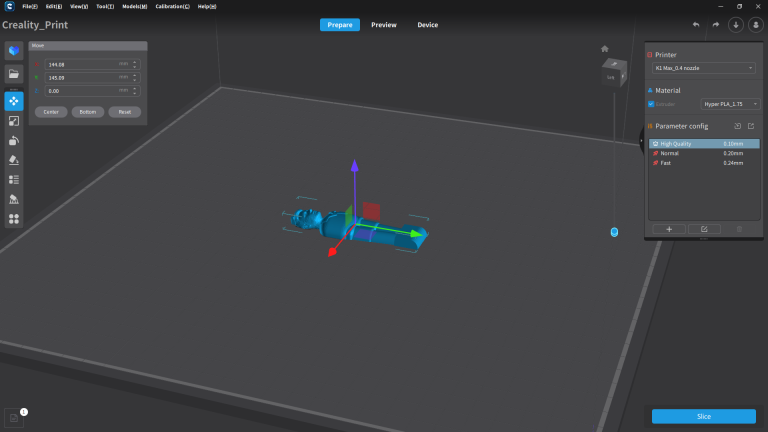 Creality K1 Max 3D nyomtató teszt 48