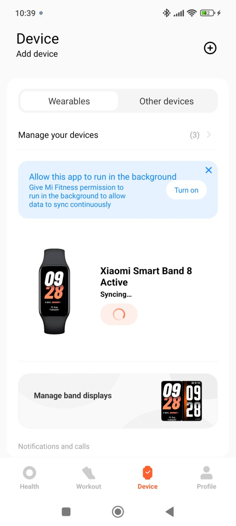 Xiaomi Smart Band 8 Pro aktivitásmérő teszt 41