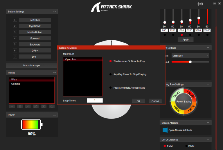 Attack Shark X6 gamer egér teszt 22