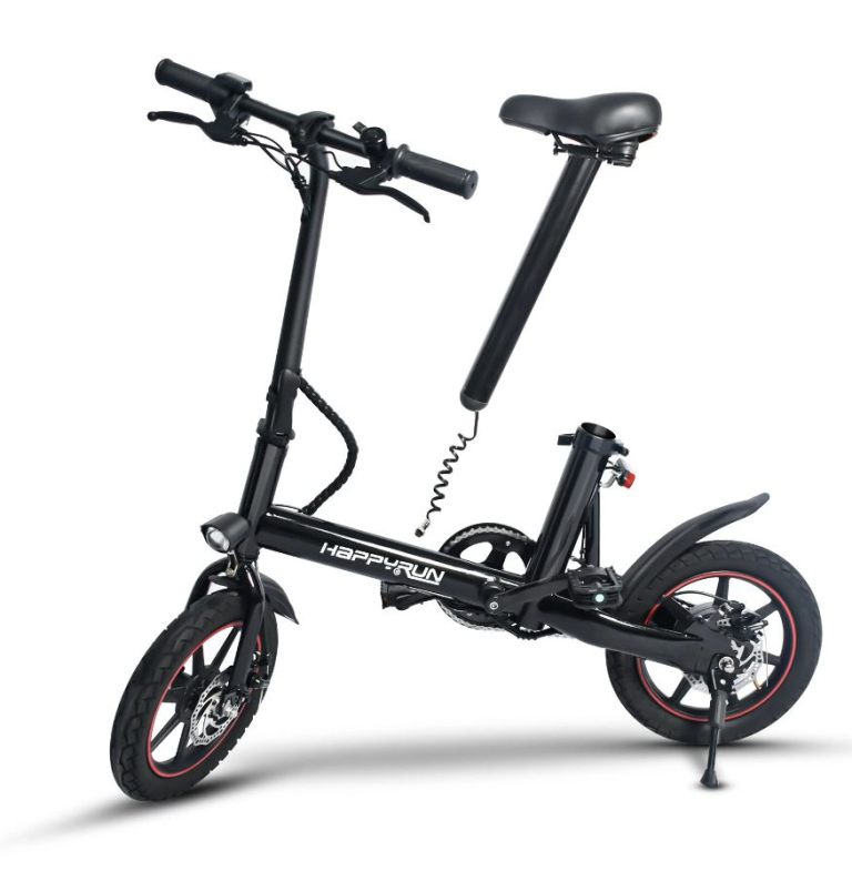 Megfizethető, összecsukható elektromos bicaj  a Banggoodon 6