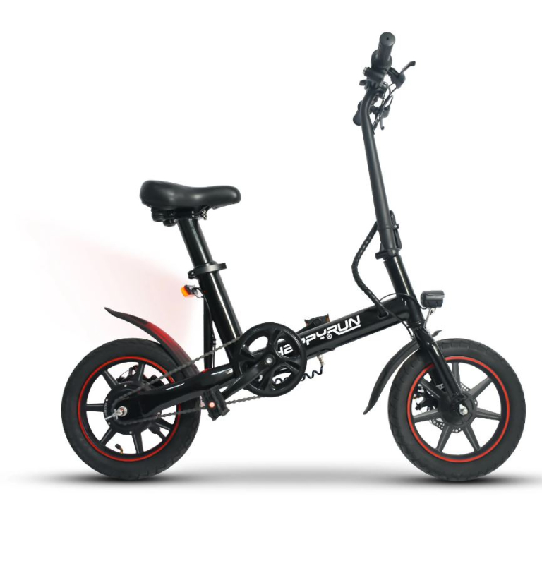 Megfizethető, összecsukható elektromos bicaj  a Banggoodon 3