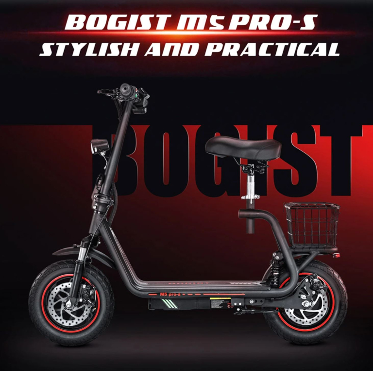 Óriásit esett a Bogist M5 Pro-S roller-robogó hibrid ára 2