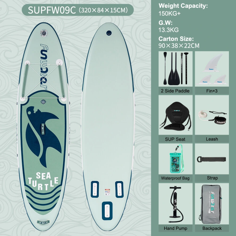 FunWater SUPFW09C SUP teszt 6