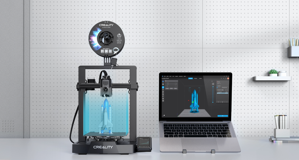 Creality Ender 3 V3-KE 3D nyomtató teszt 1